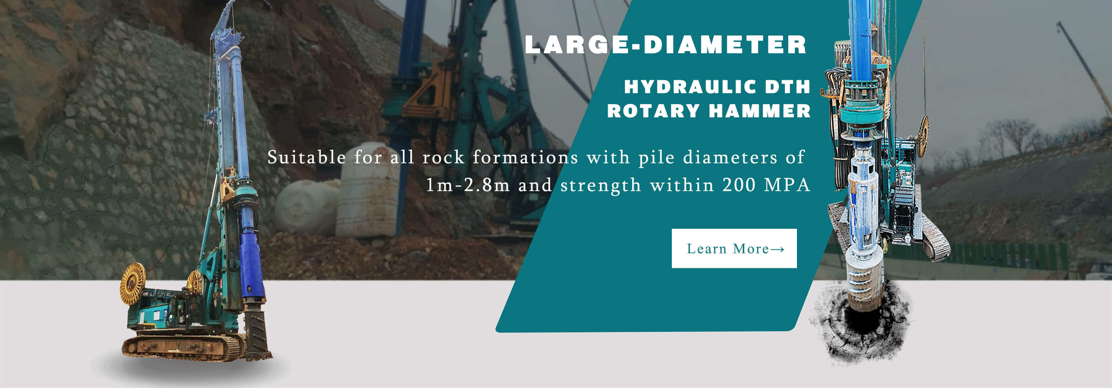 Large Diameter Hydraulic DTH hammer