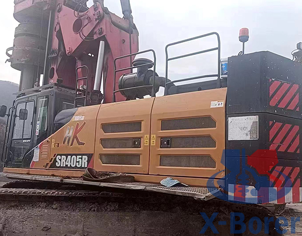 3000 H: 2021 Used Sany SR405R-HK Drilling Rig